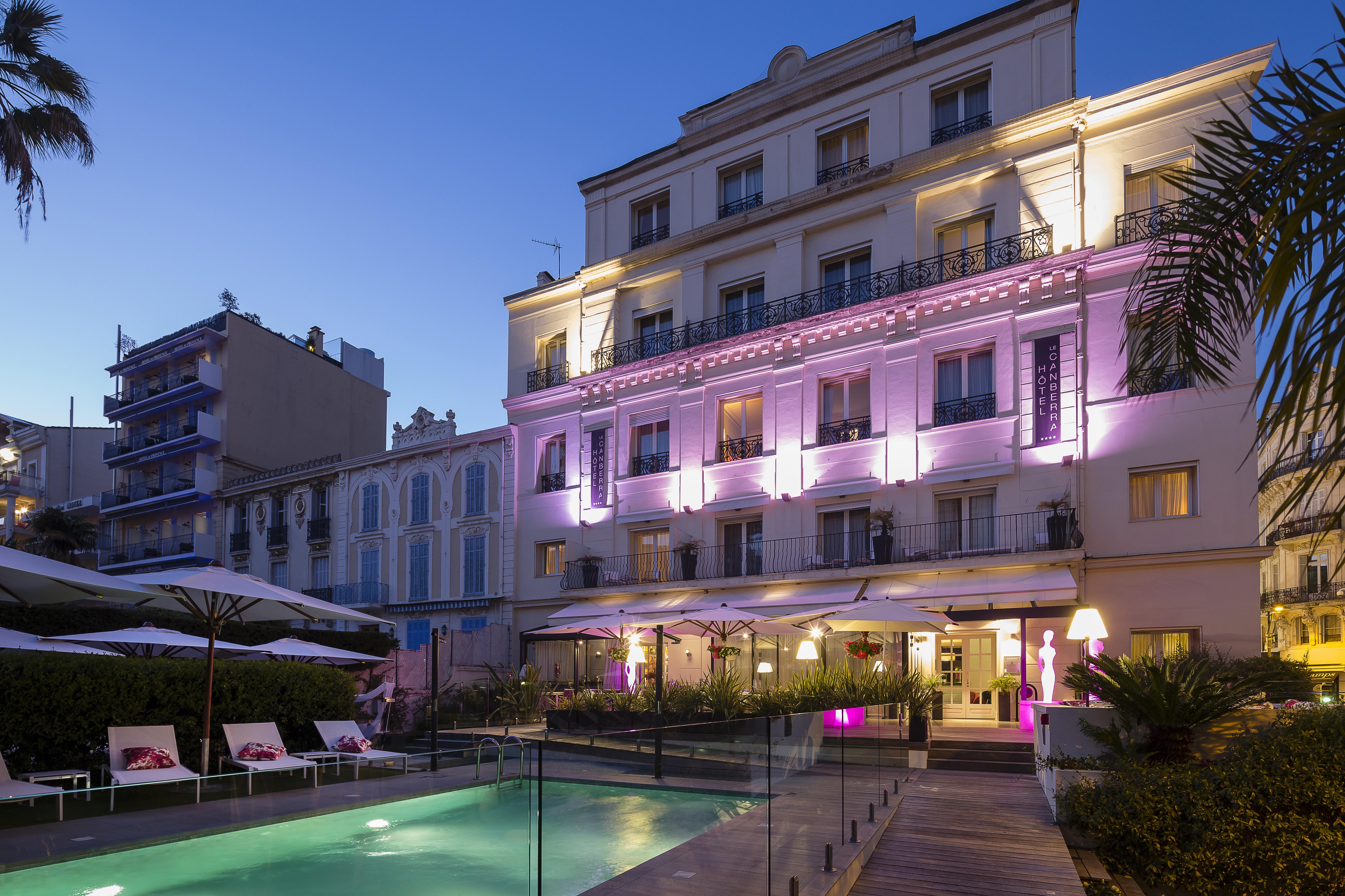 Hotel Le Canberra Кан Екстериор снимка