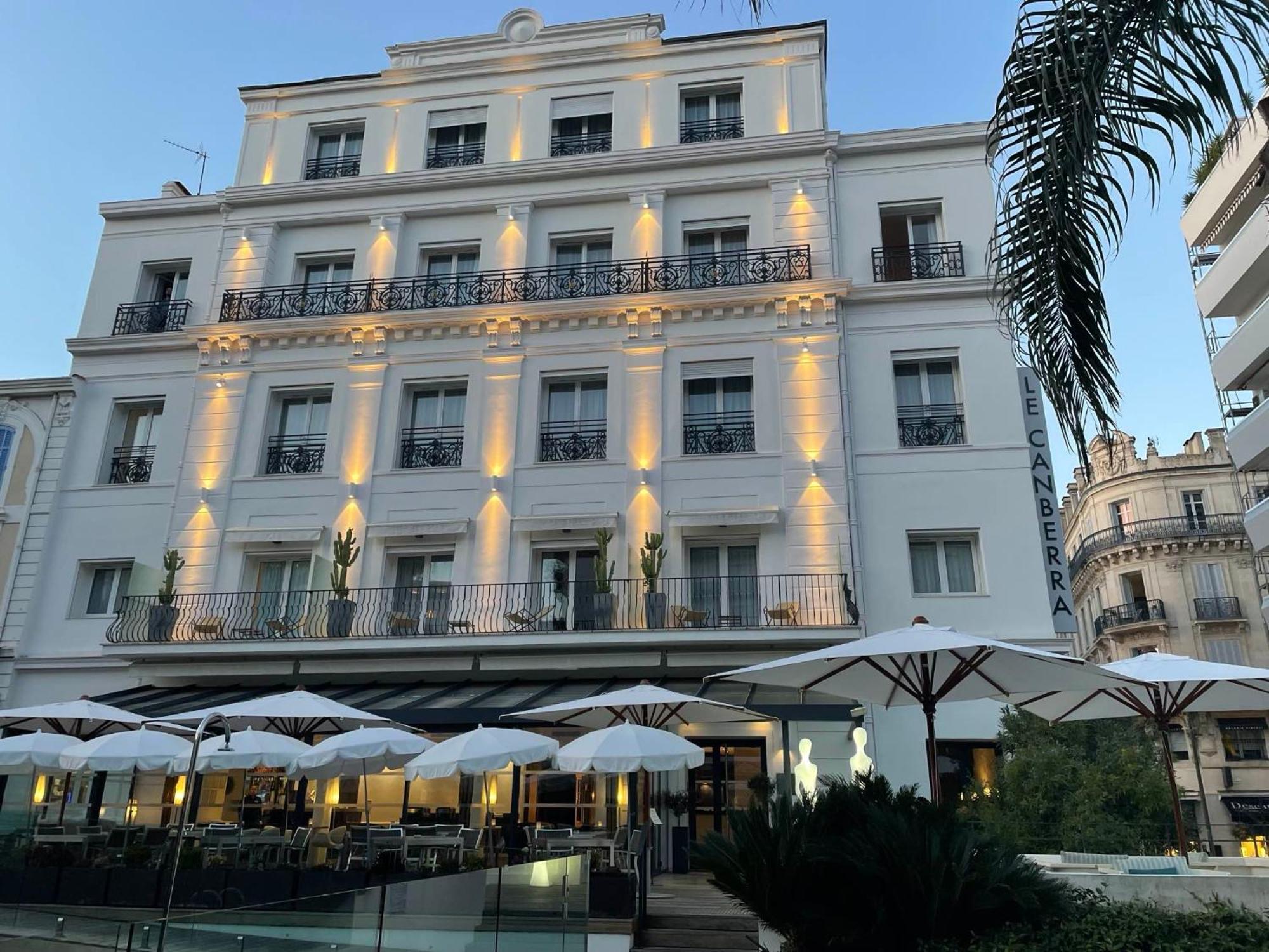 Hotel Le Canberra Кан Екстериор снимка